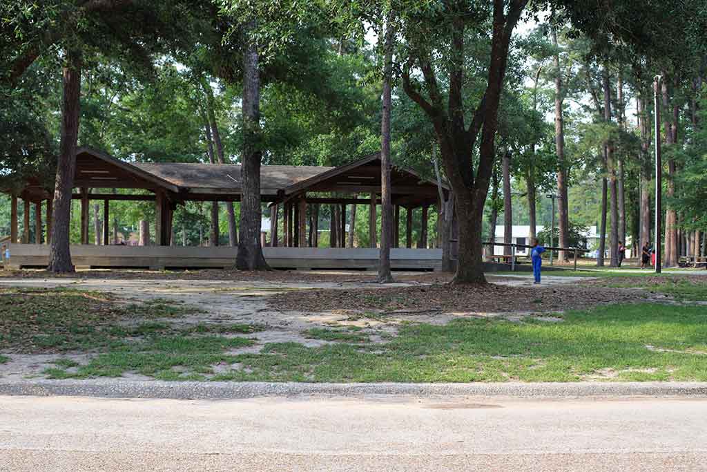 Gazebo in Bear Branch Village, Kingwood, Texas