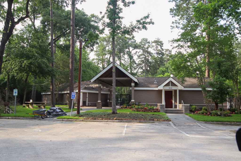 Community pool in Bear Branch Village, Kingwood, Texas