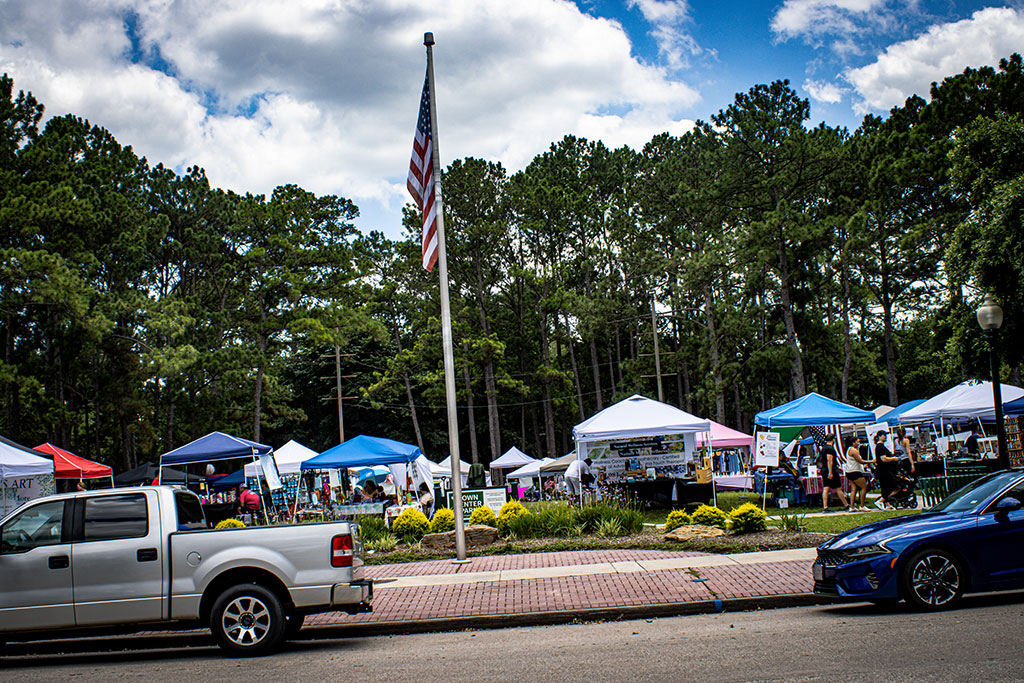 Community event at Kingwood Town Center in Kingwood, Texas
